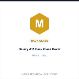 Galaxy A11 Back Glass Cover