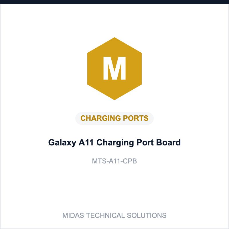 Galaxy A11 Charging Port Board