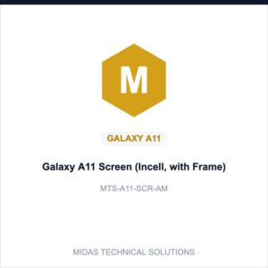 Galaxy A11 Screen (Incell, with Frame)
