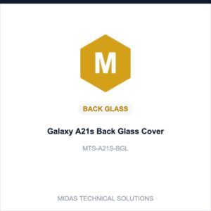 Galaxy A21s Back Glass Cover