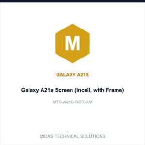 Galaxy A21s Screen (Incell, with Frame)