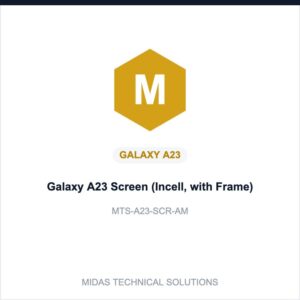 Galaxy A23 Screen (Incell, with Frame)