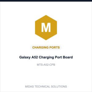 Galaxy A52 Charging Port Board