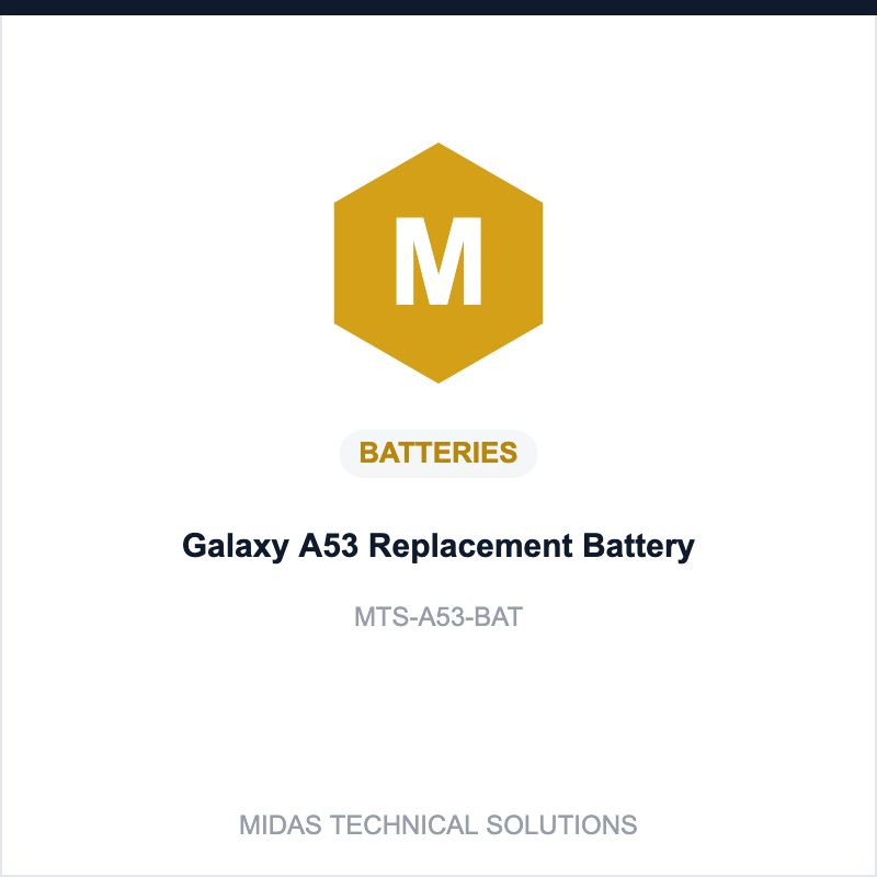 Galaxy A53 Replacement Battery