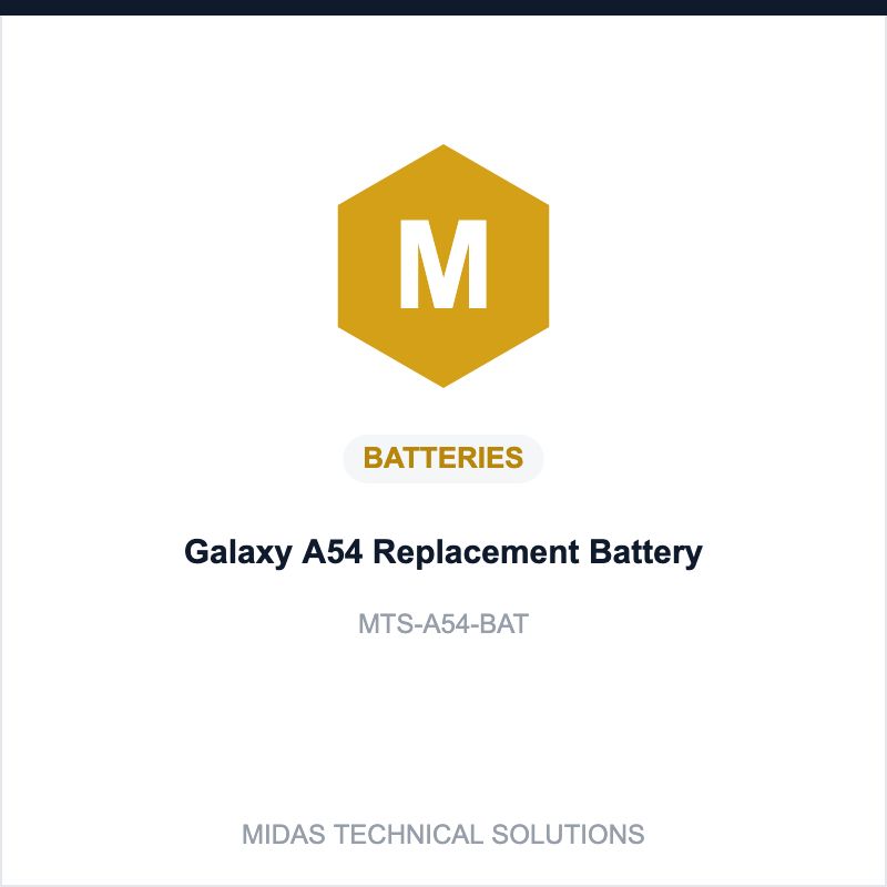 Galaxy A54 Replacement Battery