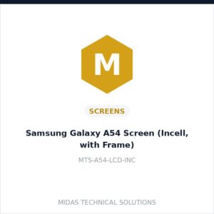 Samsung Galaxy A54 Screen (Incell, with Frame)