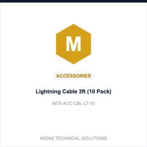 Lightning Cable 3ft (10 Pack)