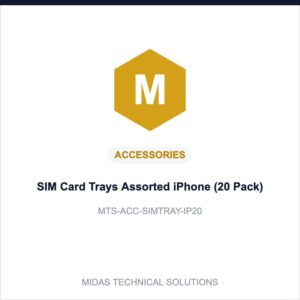 SIM Card Trays Assorted iPhone (20 Pack)