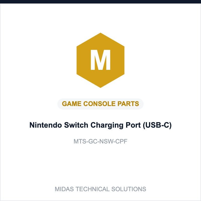 Nintendo Switch Charging Port (USB-C)