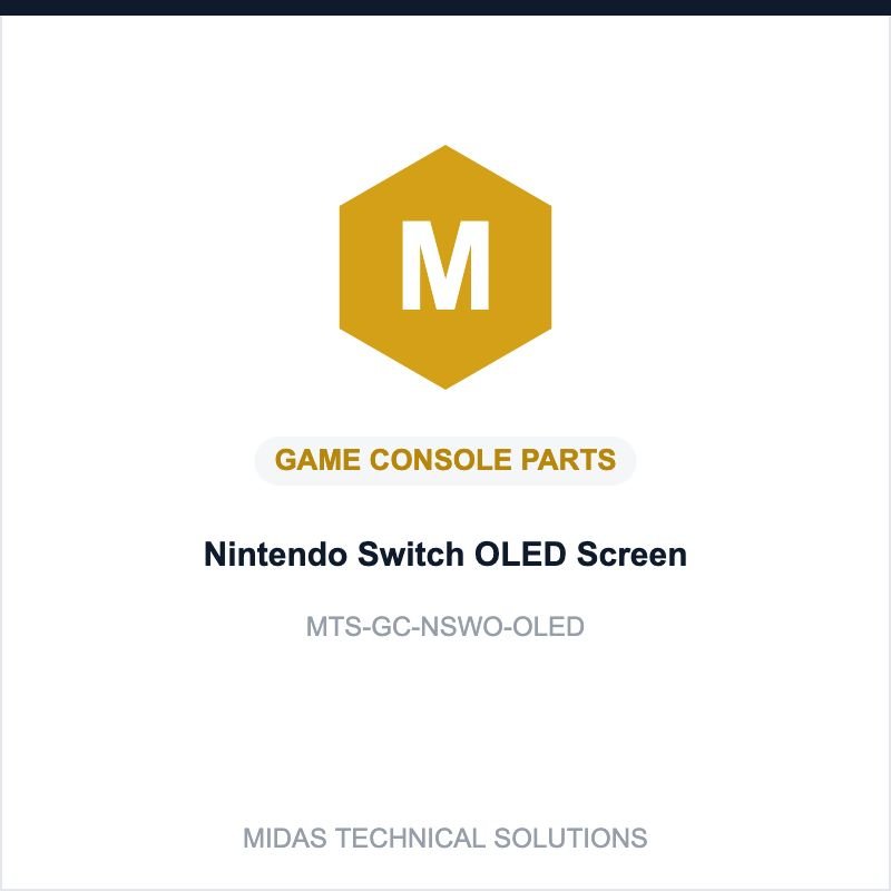 Nintendo Switch OLED Screen