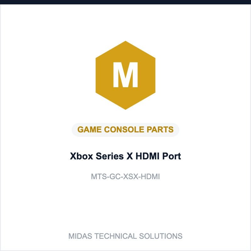 Xbox Series X HDMI Port