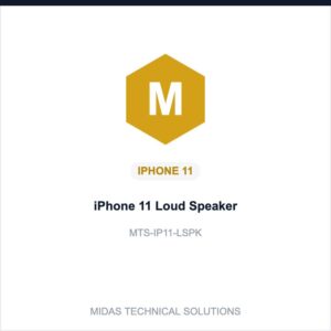 iPhone 11 Loud Speaker