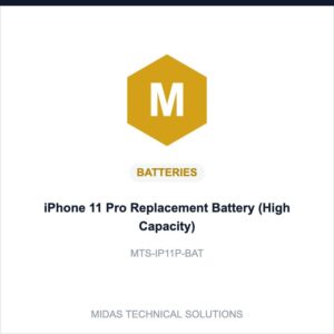 iPhone 11 Pro Replacement Battery (High Capacity)