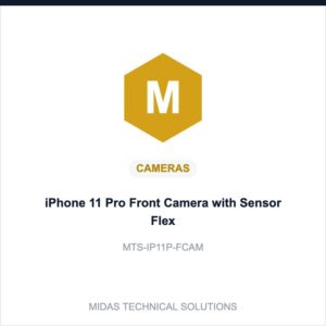 iPhone 11 Pro Front Camera with Sensor Flex