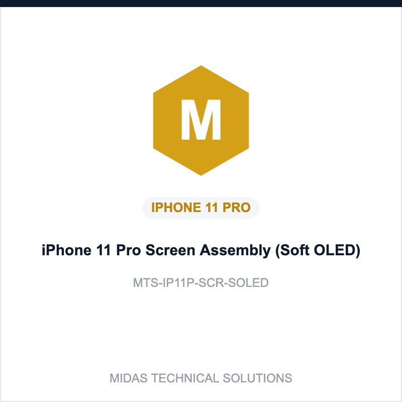 iPhone 11 Pro Screen Assembly (Soft OLED)