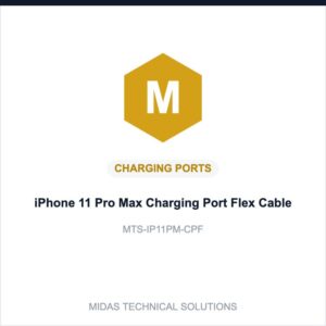 iPhone 11 Pro Max Charging Port Flex Cable
