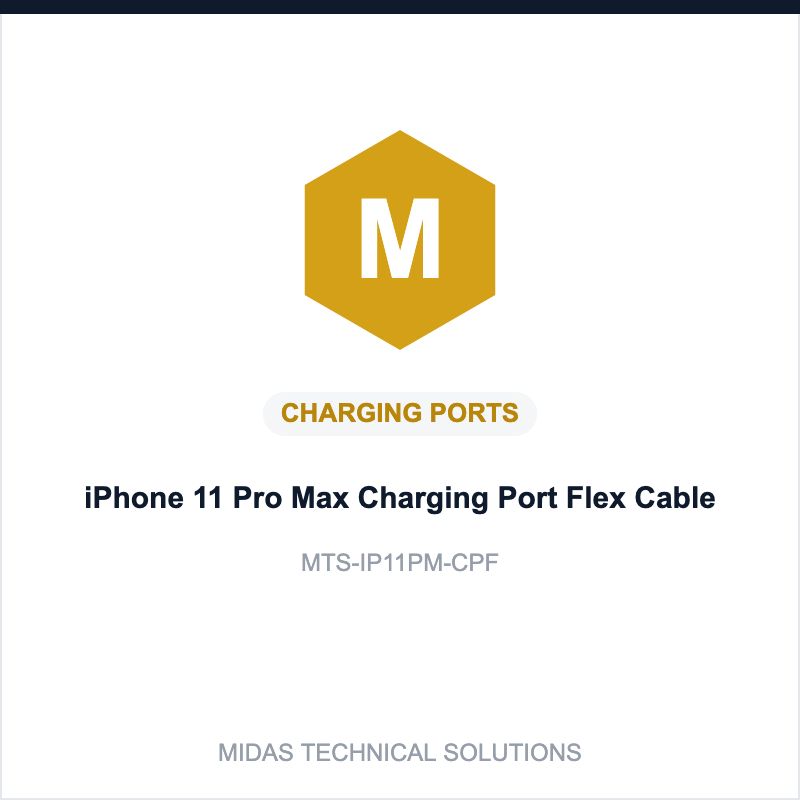 iPhone 11 Pro Max Charging Port Flex Cable