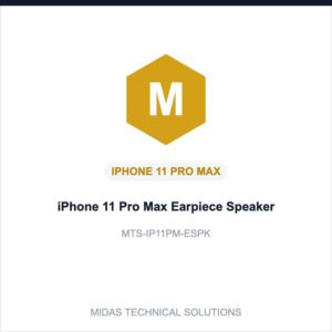 iPhone 11 Pro Max Earpiece Speaker