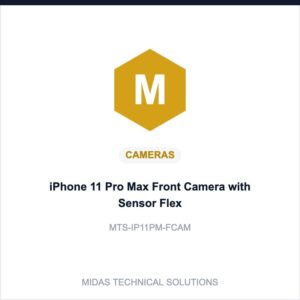 iPhone 11 Pro Max Front Camera with Sensor Flex