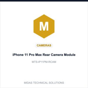 iPhone 11 Pro Max Rear Camera Module