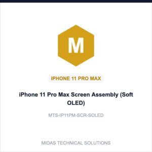 iPhone 11 Pro Max Screen Assembly (Soft OLED)