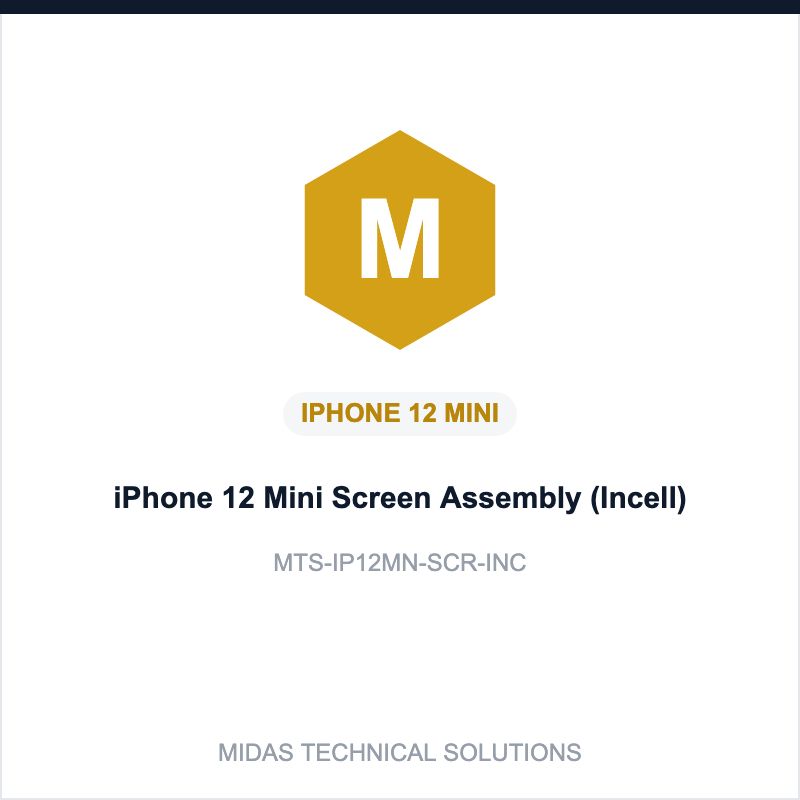 iPhone 12 Mini Screen Assembly (Incell)