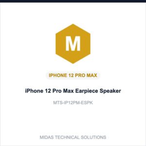 iPhone 12 Pro Max Earpiece Speaker