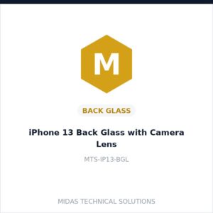 iPhone 13 Back Glass with Camera Lens