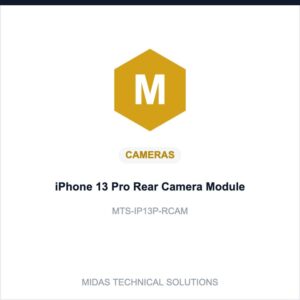iPhone 13 Pro Rear Camera Module