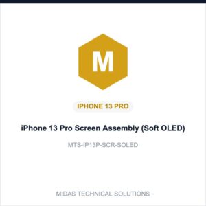 iPhone 13 Pro Screen Assembly (Soft OLED)