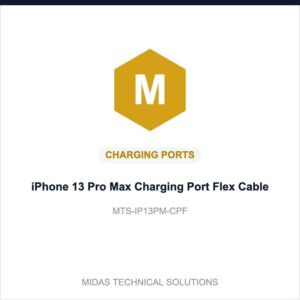 iPhone 13 Pro Max Charging Port Flex Cable