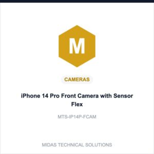 iPhone 14 Pro Front Camera with Sensor Flex