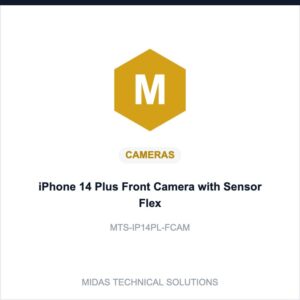 iPhone 14 Plus Front Camera with Sensor Flex