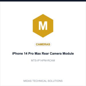 iPhone 14 Pro Max Rear Camera Module