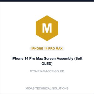 iPhone 14 Pro Max Screen Assembly (Soft OLED)
