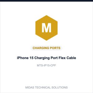 iPhone 15 Charging Port Flex Cable