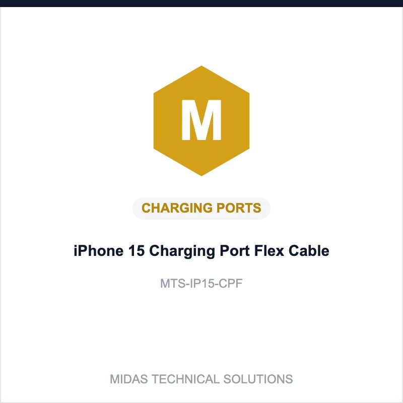 iPhone 15 Charging Port Flex Cable
