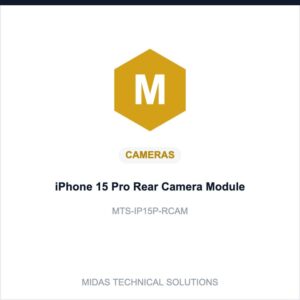 iPhone 15 Pro Rear Camera Module