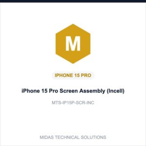iPhone 15 Pro Screen Assembly (Incell)