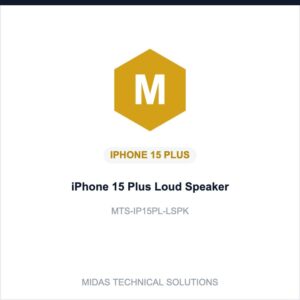 iPhone 15 Plus Loud Speaker
