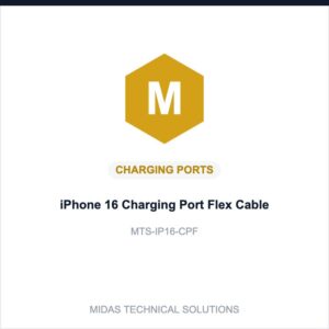iPhone 16 Charging Port Flex Cable