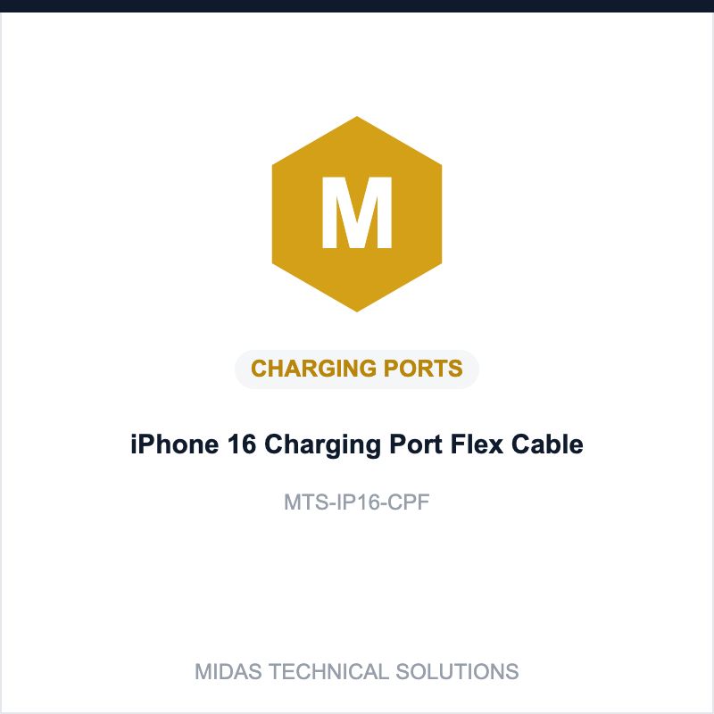 iPhone 16 Charging Port Flex Cable