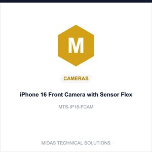 iPhone 16 Front Camera with Sensor Flex