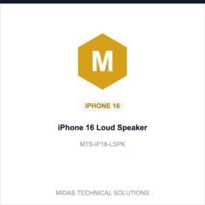iPhone 16 Loud Speaker