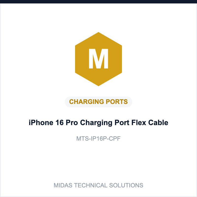 iPhone 16 Pro Charging Port Flex Cable