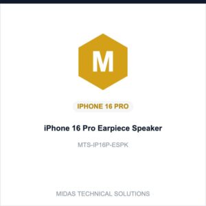 iPhone 16 Pro Earpiece Speaker