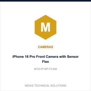 iPhone 16 Pro Front Camera with Sensor Flex