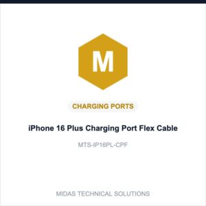 iPhone 16 Plus Charging Port Flex Cable