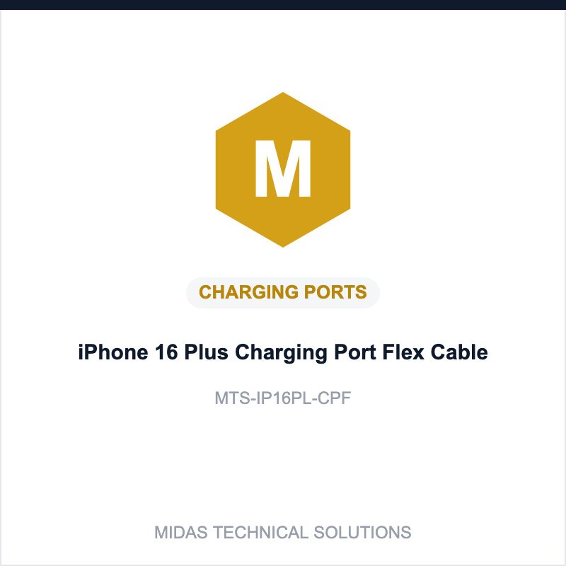 iPhone 16 Plus Charging Port Flex Cable