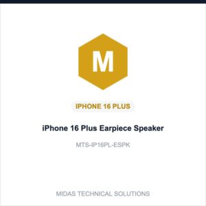 iPhone 16 Plus Earpiece Speaker